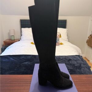 Stuart Weitzman Black Over the Knee Boots
